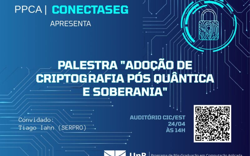 LabRisk transmite palestra sobre criptografia pós-quântica e soberania digital nesta sexta-feira (24)