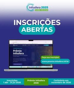 Prêmio Infosfera 2026: Reconhecimento às Boas Práticas em Gestão da Informação Pública